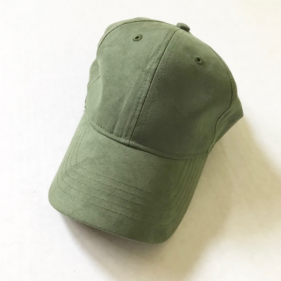 Olive Green Suede Hat on Sale, 52% OFF 